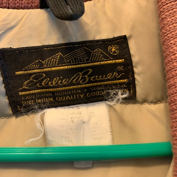 Eddie Bauer Goose Downlight Quilted Puffer Jacket Sz M - Picture 4 of 9